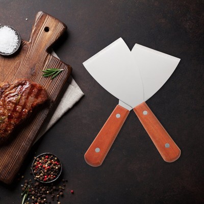  2 PCS Kitchen Tool Cake Spatula Steakspatel Aus Edelstahl Kleine Spießschaufel