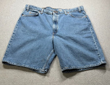 VTG Levi's 550 Shorts Mens 42 Relaxed Fit Orange Tab