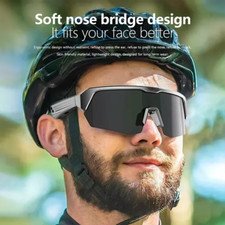 Bluetooth Cycling Sunglasses with Audio Call Features
