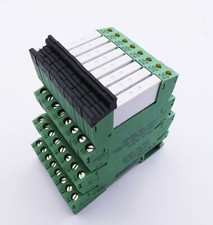8x Phoenix Contact PLC-BSC-120UC/21 29 66 032 + 2961118 Relays -Unused-