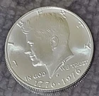 1776-1976 S KENNEDY HALF DOLLAR GEM BU++ ULTRA NICE FROSTY BICENTENNIAL