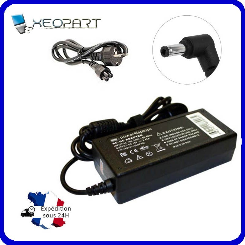 Chargeur Secteur 65W 19V Pour ASUS P52JC - Marque XEOPART - Neuf Avec Emballage