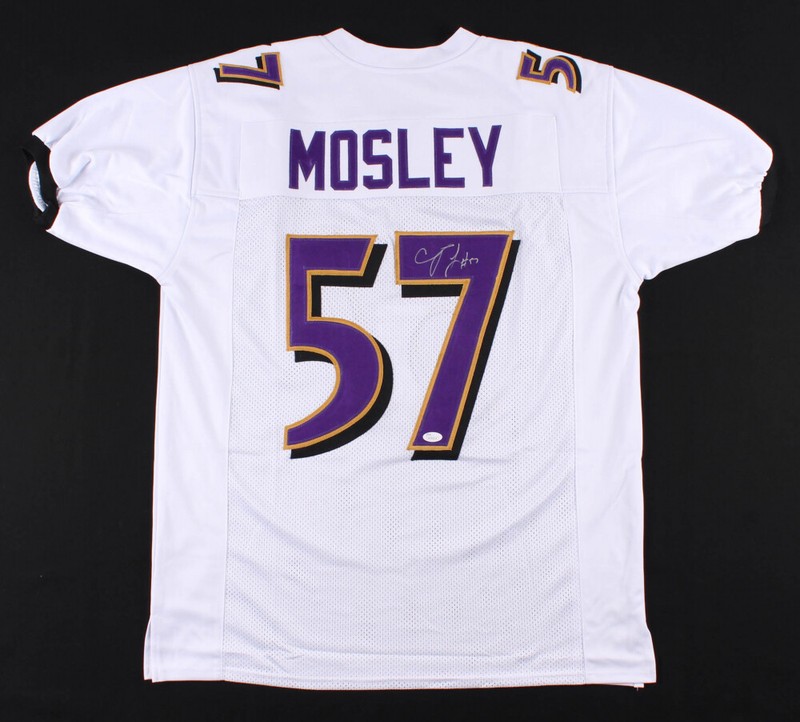 C.J. Mosley Signed Baltimore Ravens Jersey (JSA COA) 2014 1st Rd Draft Pick LB