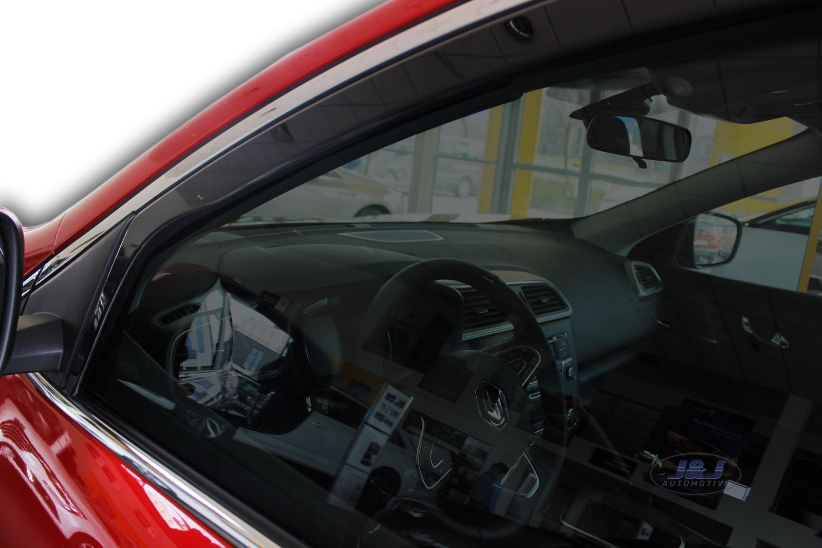 TO FIT RENAULT KADJAR 2015up wind deflectors 4pc TINTED HEKO