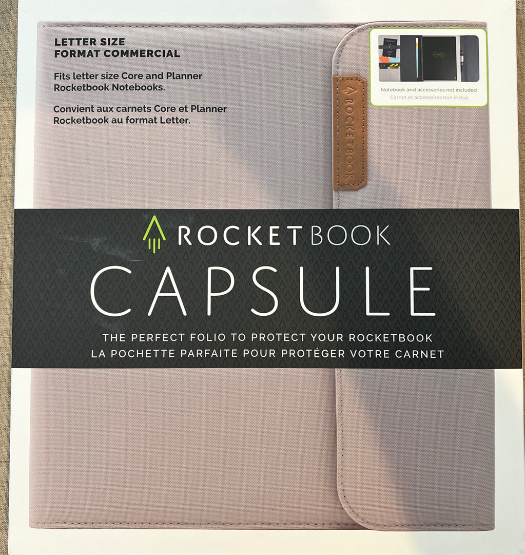 NEW Rocketbook CAPSULE Fits Core Fusion & Planner Protector Durable