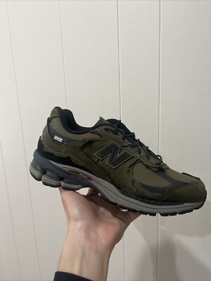 New Balance 2002R Protection Pack - Dark Moss Men's Sizes 6, 6.5