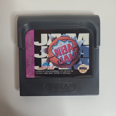 Sega Game Gear NBA Jam Game Only: TESTED AUTHENTIC
