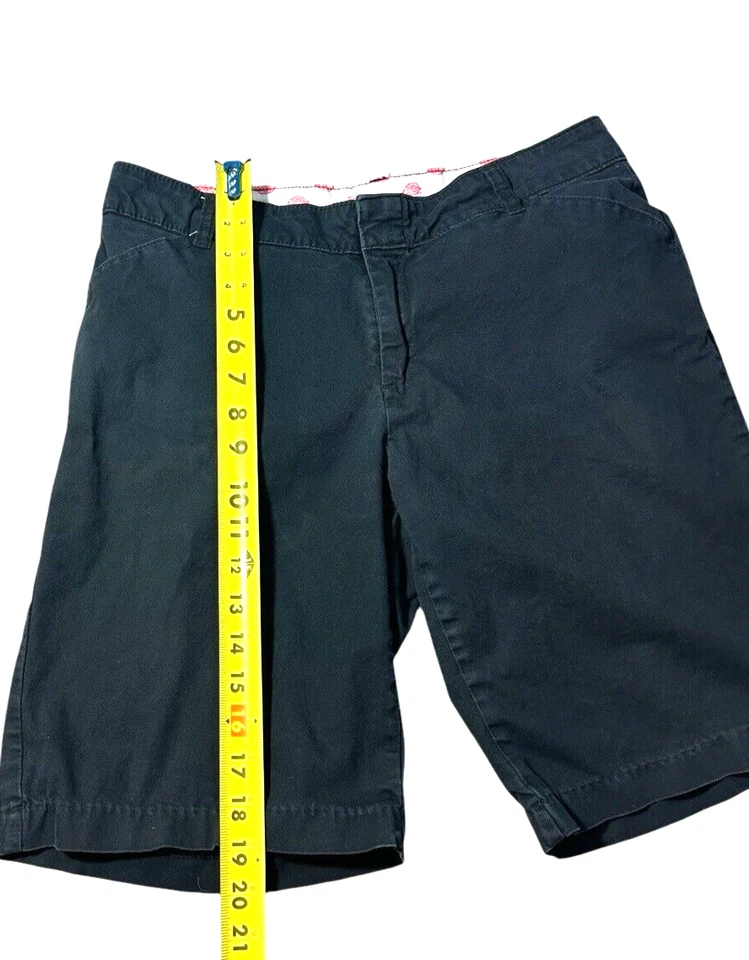 Dickies Mujer’s Shorts Talla 10 Relajado Gorpcore Desteñido Negro Trabajo Exterior Patinador Foto 2 de 4