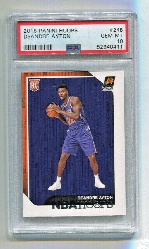 2018-19 Panini Hoops - DeANDRE AYTON - Rookie #248 - PHOENIX SUNS PSA 10