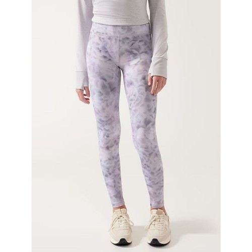 Athleta Girl Set Bra and Leggings in Hera Abstract Grey 12 L - Picture 3 of 10