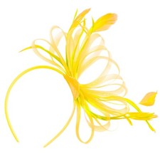 Large Wedding Fascinator Headband Aliceband Ladies Day Races Royal Ascot