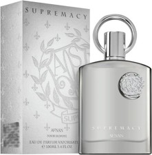Profumo Afnan Supremacy Silver Eau de Parfum 100ml Spray Uomo Con Confezione