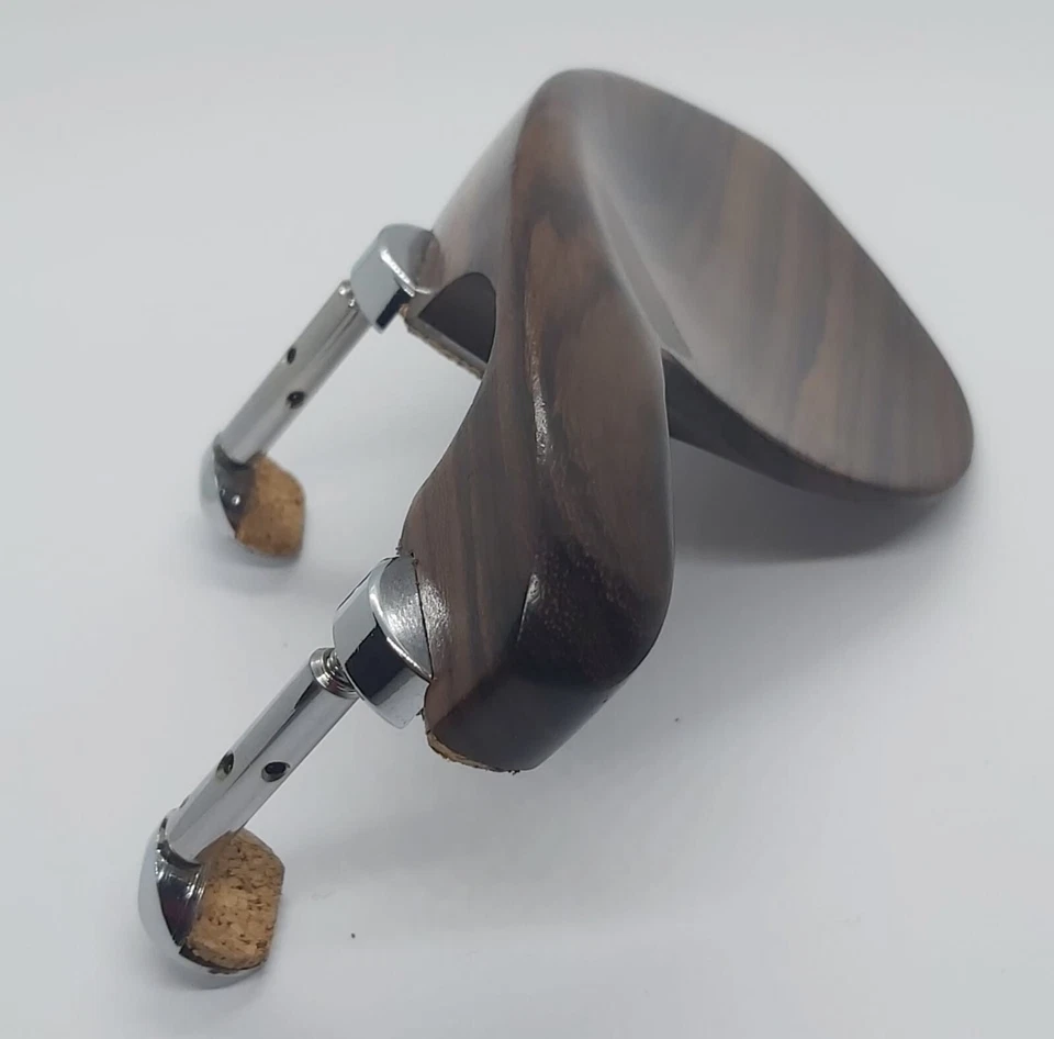 MENTONIERA VIOLINO 4/4 PALISSANDRO GUARNIERI MECCANICA BRACCI CROMATI HILL - Immagine 3 di 4