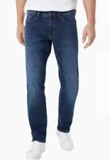 NEW IZOD Men's Comfort Stretch 5-Pocket Style Straight Fit Jeans CANYON VARIETY