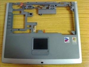 Gehäuseoberteil Oberschale Touchpad Lautsprecher Speaker aus Medion MD 95800