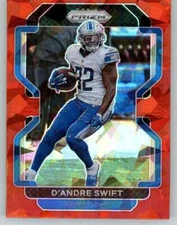 2021 Panini Prizm Prizm Red Ice NFL Football Singles (Pick Your Cards)