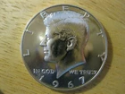 1967 Kennedy Silver Silver Half Dollar SMS Gem BU!