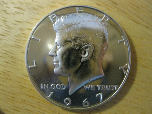1967 Kennedy Silver Silver Half Dollar SMS Gem BU!