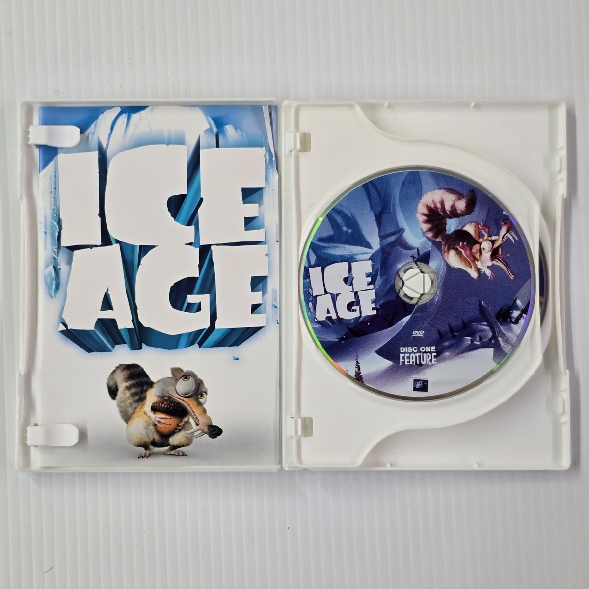 Ice Age (DVD, 2002, 2-Disc Set, Includes Full Frame and Widescreen