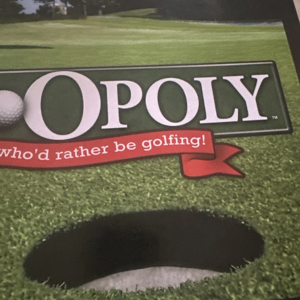 Golf Opoly Board Game Complete Late for the Sky Sports Monopoly - Image 3 of 4