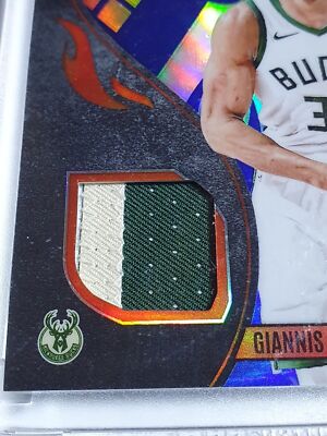2023 Panini Phoenix Giannis Antetokounmpo #PATCH BLUE /25 Game