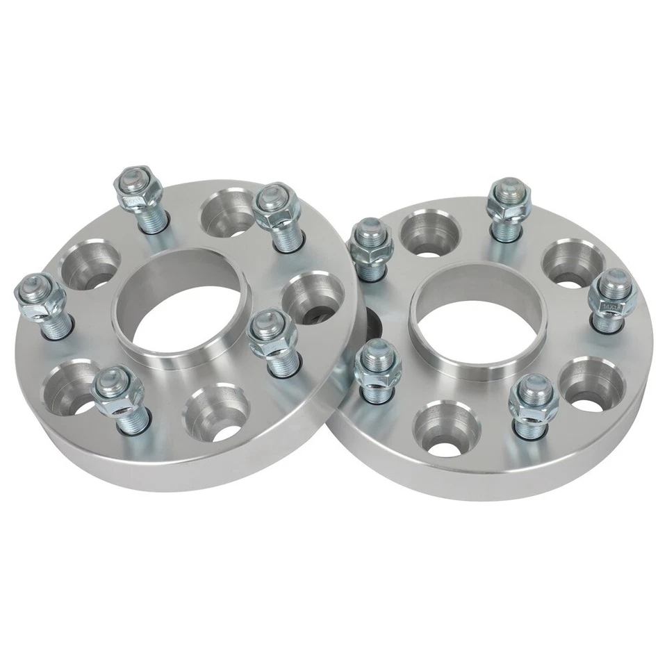 4pcs 1" Hub Centric Wheel Spacers 25mm For Honda Pilot Ridgeline 2009-2022 5x120 Foto 2 de 4