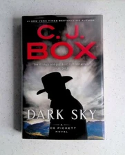 Dark Sky by C.J. Box, Joe Pickett, Signed, 1st Edition, Hardcover, 2021
