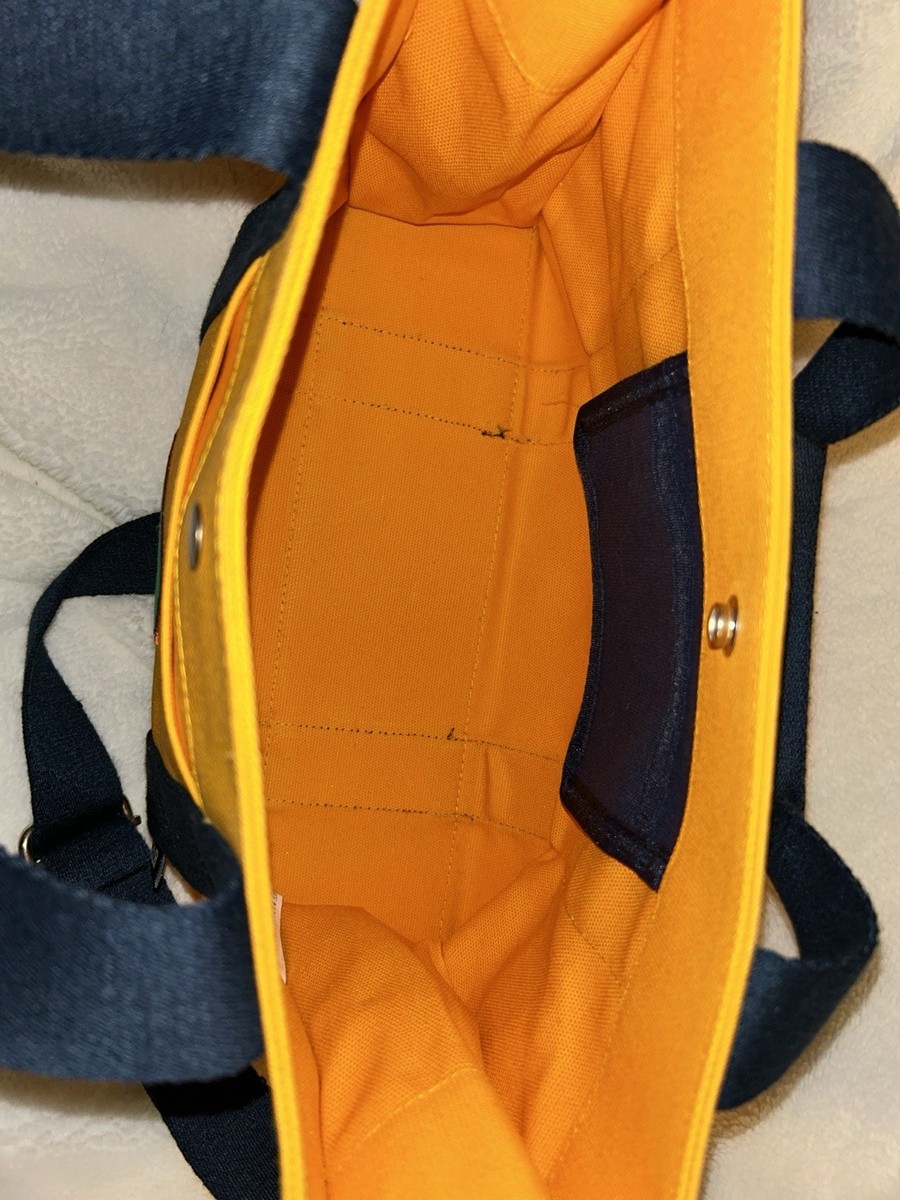 BTS BT21 Chimmy Canvas Varsity Tote Bag Official Goods Asia