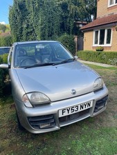 FIAT SEICENTO SPORTING 1.1 2003 Petrol Grey 68,000 Miles MOT EXPIRES 06/09/27