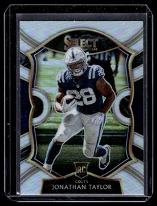 2020 Panini Select Silver Jonathan Taylor Rookie Indianapolis Colts #53
