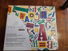 Maple Lane Alphabets 8x8" Scrapbook Album