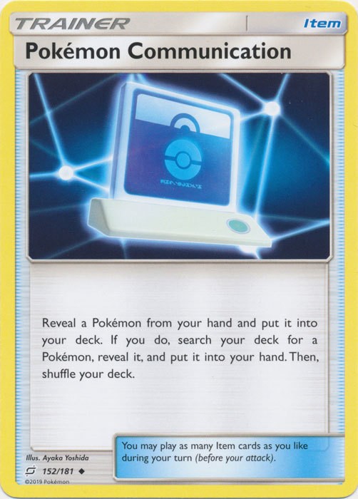 Pokemon Communication - 152/181 - Uncommon - Near Mint