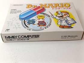 ✨ Dr. Mario Famicom 1990 Nintendo Complet Boxed FC NES HVC-VU ✨