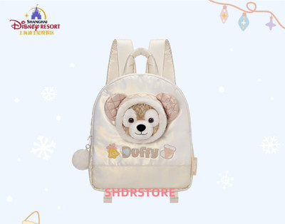 Disney authentic 2025 Christmas duffy backpack bag shanghai disneyland