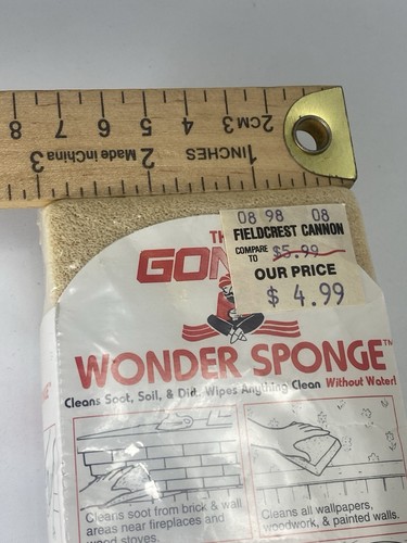 Spugna vintage The Gonzo Wonder nuova sigillata - Foto 13 di 13