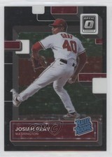 2022 Panini Donruss Optic Rated Rookie Black Stars Prizm 56/149 Josiah Gray s3g
