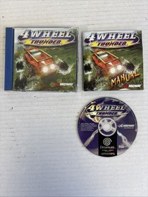4 Wheel Thunder - Sega Dreamcast Video Game Action Adventure Racing Rally Car