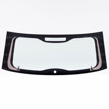 Heckscheibe für Fiat 500 Heck Grün Heizbar Bremsleuchte ab Bj 10 2007-