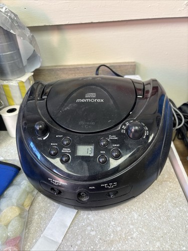 Memorex MP8806 Portable Cd Player/AM/FM Radio POWER TESTED | eBay