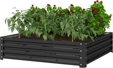 Letto per Orto Rialzato a Fondo Aperto Con Rivestimento Impermeabile, Letto Da G