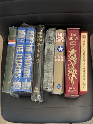 8 FOLIO SOCIETY BESTSELLERS    UNBEATABLE DEAL!       