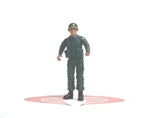 SGT ROCK Action Figure SGT ROCK w Great Helmet LOGO Remco 1982 