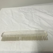 Clear Plastic Rectangular Hair Comb Unisex Hair Styling Tool for All Hair Types