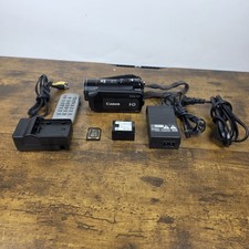 Canon Vixia HF20 A Camcorder - Black - 64 Gb Built In Memory - Tested Works