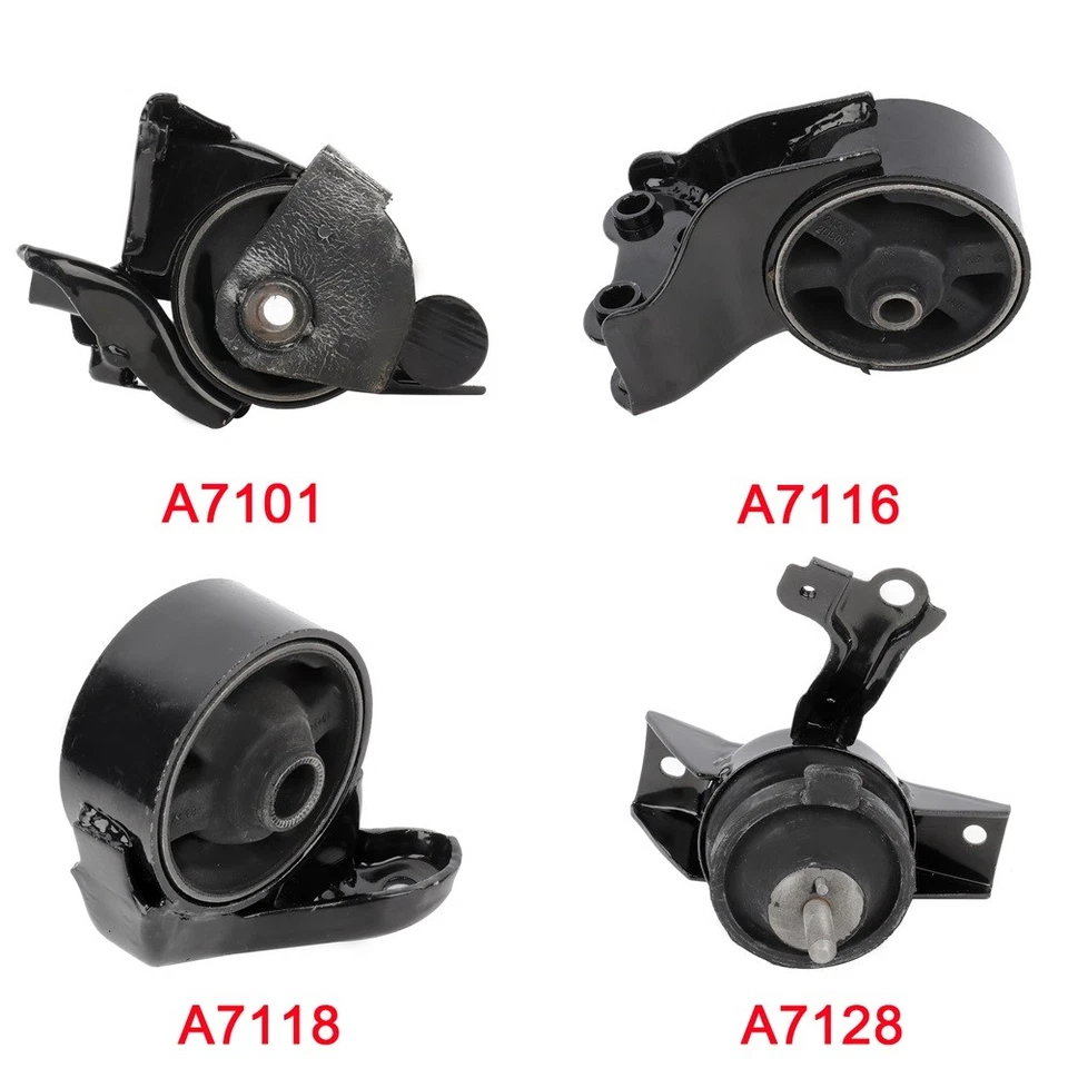 ENGINE MOTOR MOUNT SET For 2001-2006 ELANTRA 2.0LT W/ AUTOMATIC TRANSMISSION - Image 2 of 4