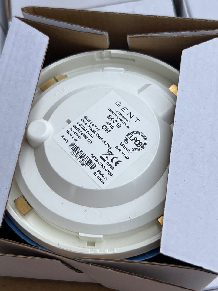GENT S4 710 S QUAD OH OPTICAL HEAT DETECTOR EBay gent-s4-710-s-quad-oh-optical-heat-detector-ebay