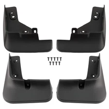 Mud Flaps Mudguards Fender Splash Guards Set for Mazda CX-5 2017-2024 Black