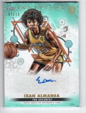 2022-23 Topps Inception Overtime Elite AUTO Aqua #IAIA1 Izan Almansa /10