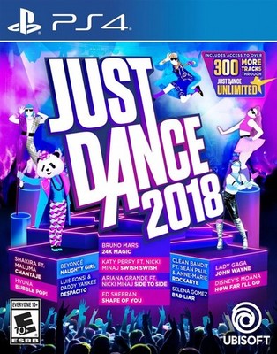 Just Dance 2018 Playstation 4 Game