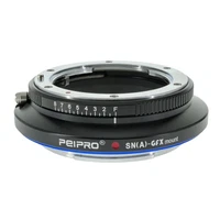 PEIPRO for Sony a mount lens to Fujifilm GFX mount camera manual focus adapter